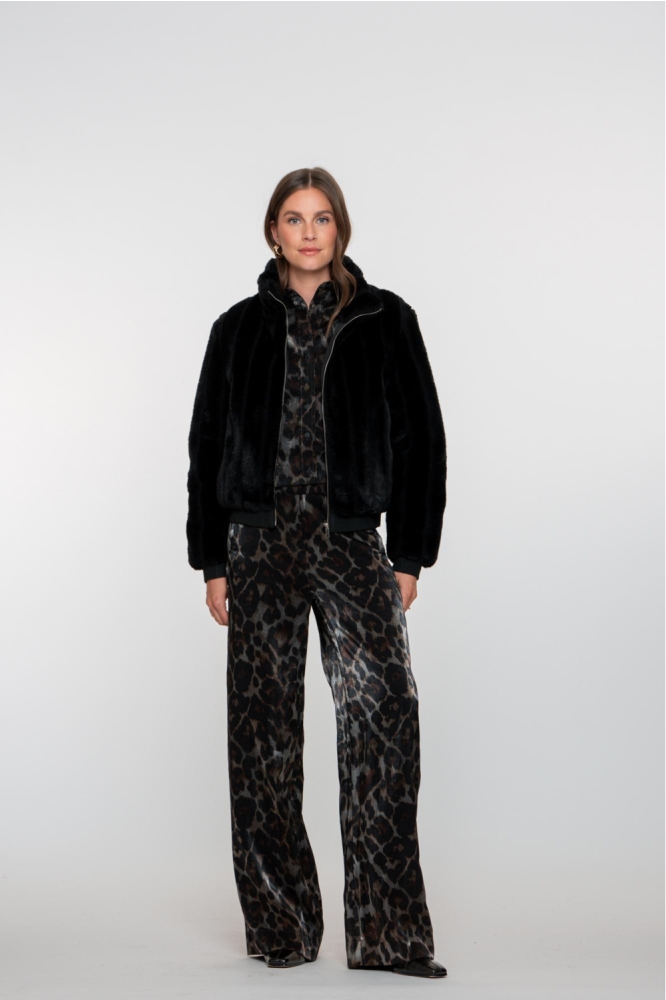 SHORT FAUX FUR JAS 58562 19 999 Black